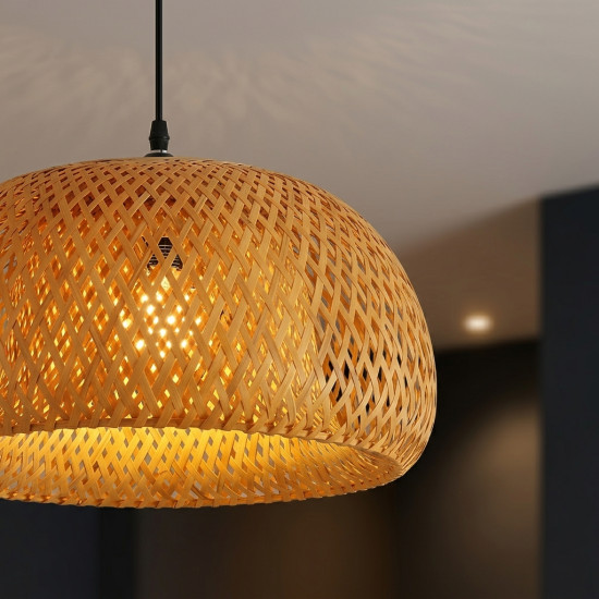 Straw Chandelier L